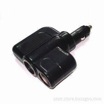 Twin Socket with Two USB Ports and Versatile Swing Plug